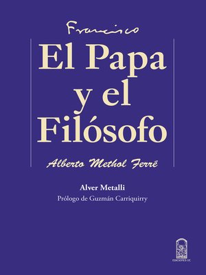 cover image of El Papa y el filósofo